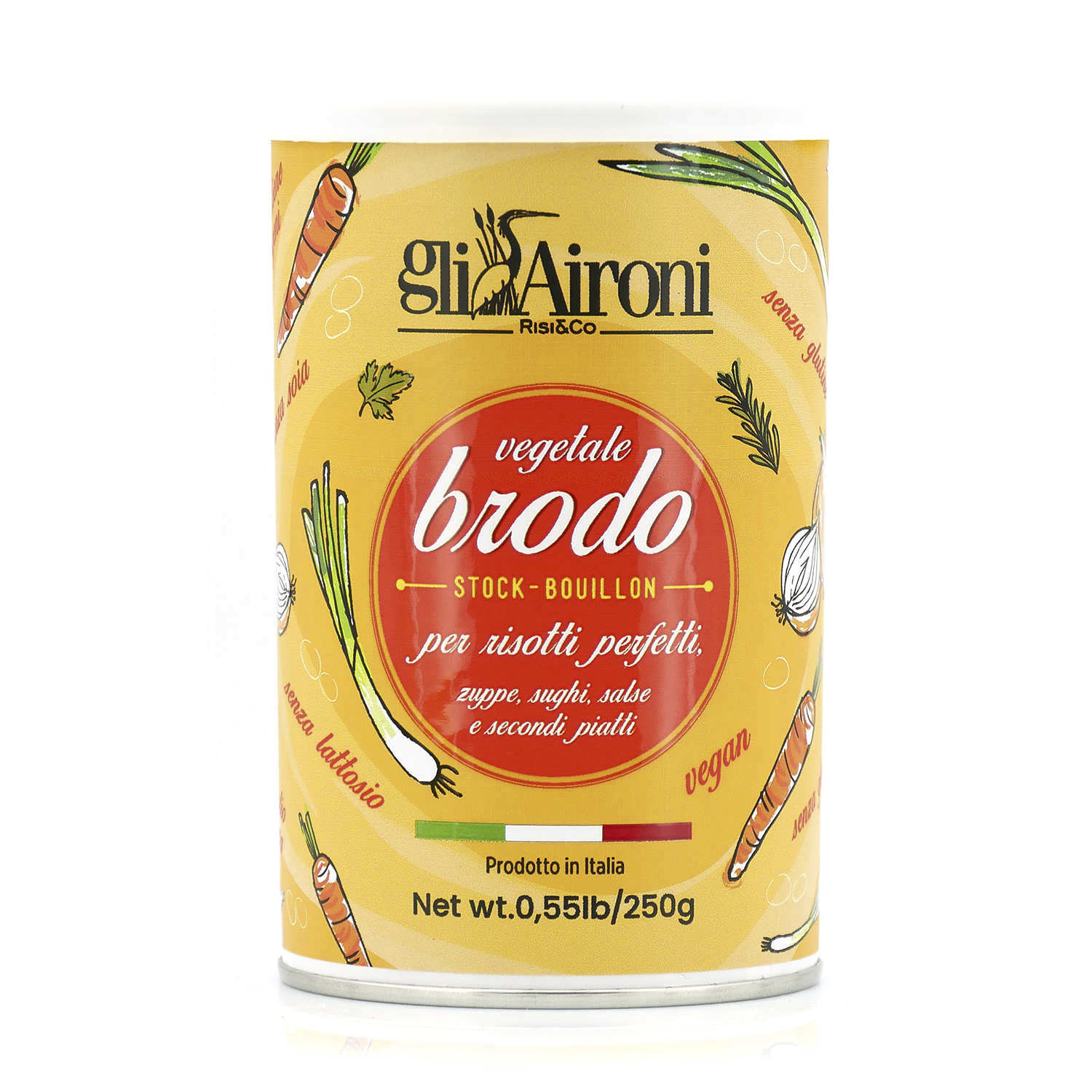 Bouillon naturel de légumes en poudre