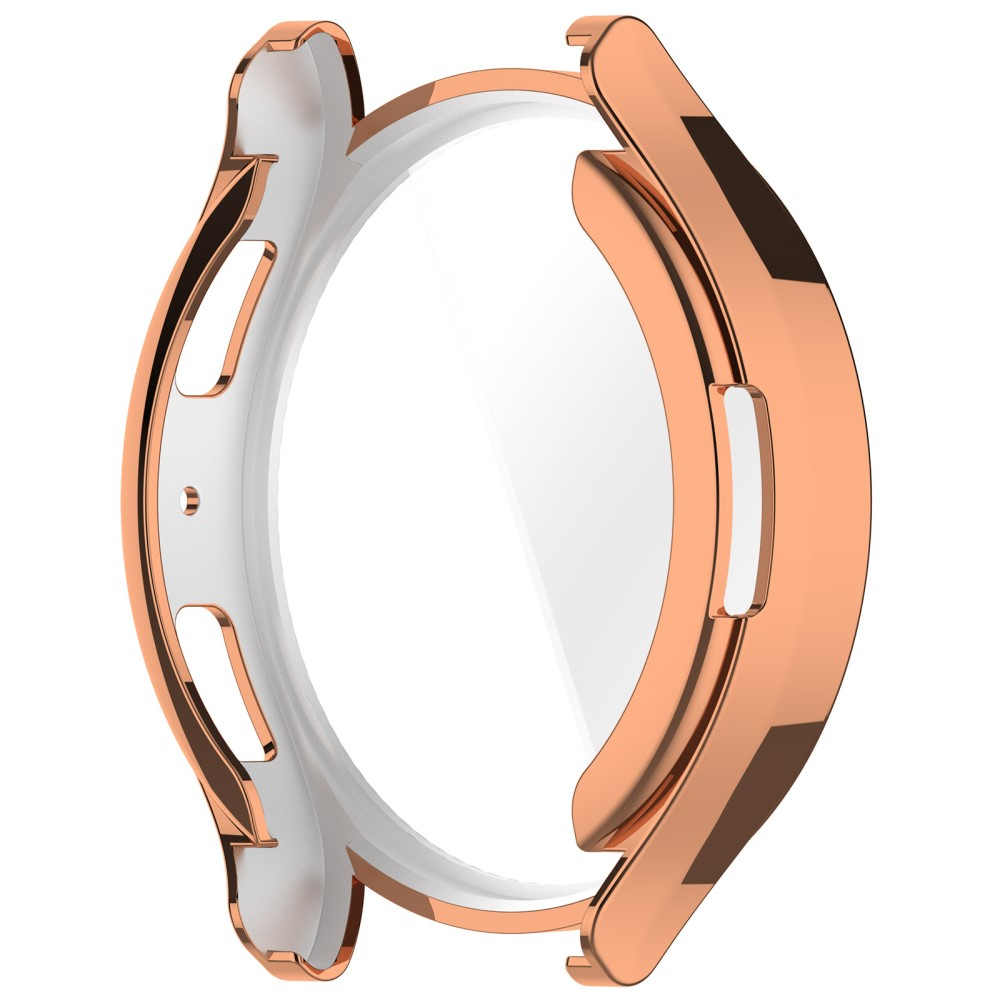Samsung Galaxy Watch 6 (44mm) Galvanisierte Gummi Bumper Hülle - Roségold