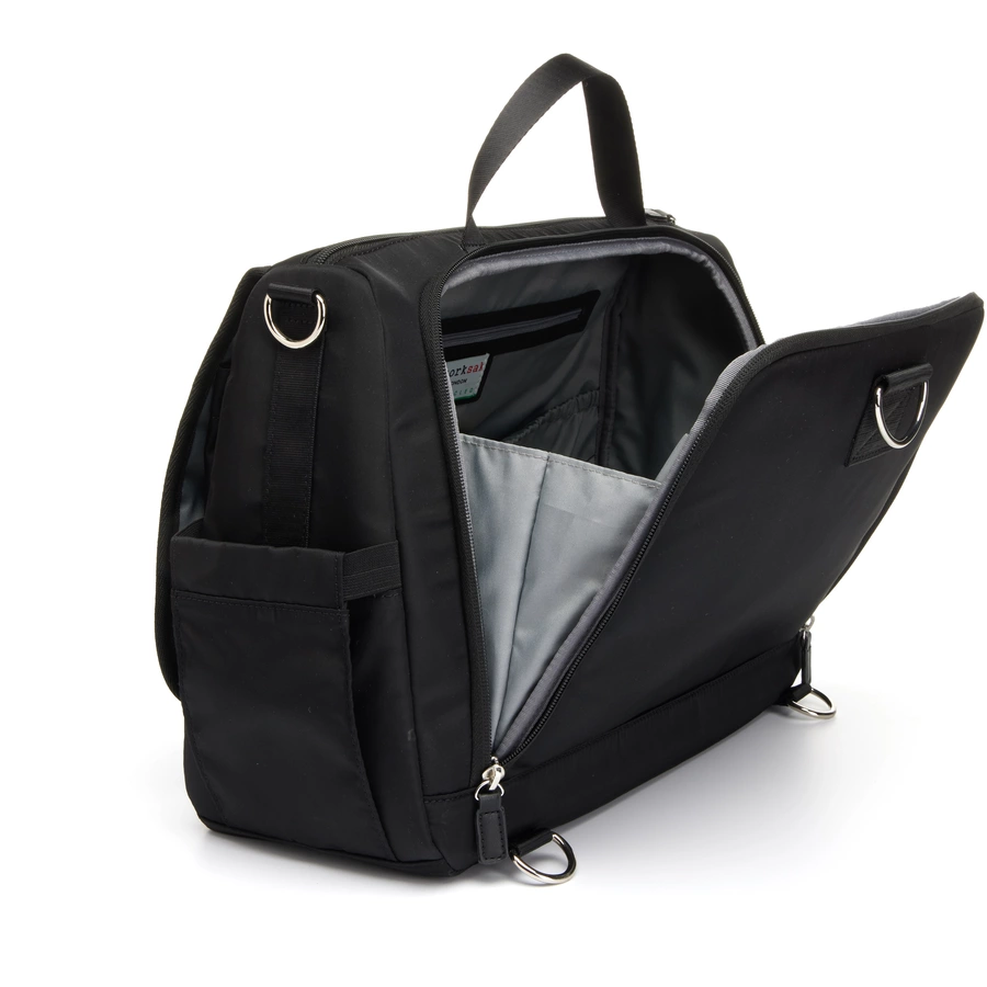 storksak Wickeltasche Blake Eco Black