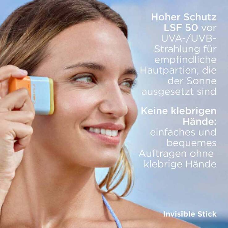 ISDIN Fotoprotector Invisible Stick Balsam, 10 g