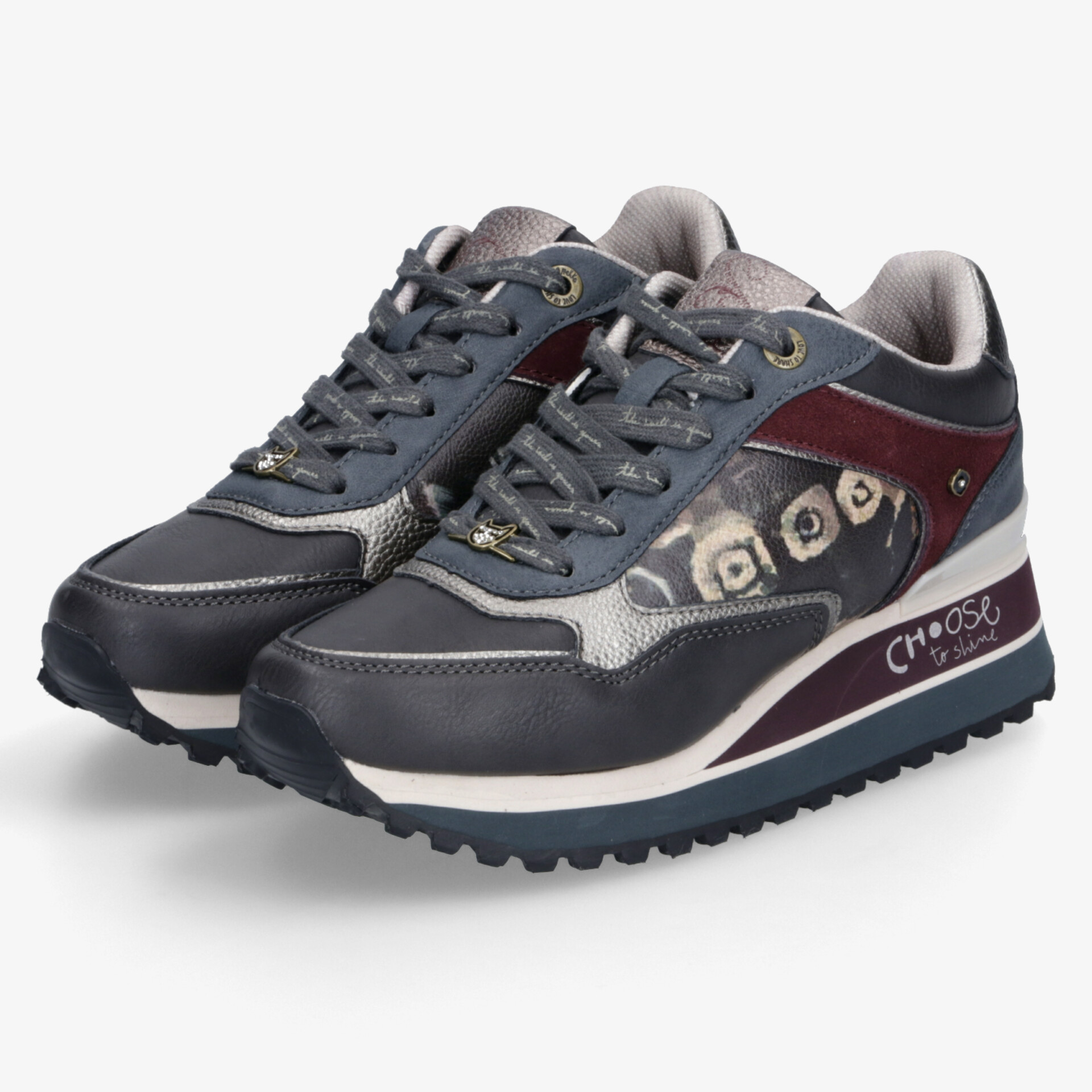 anekke LONDON 413 Damen Sneaker Low blau