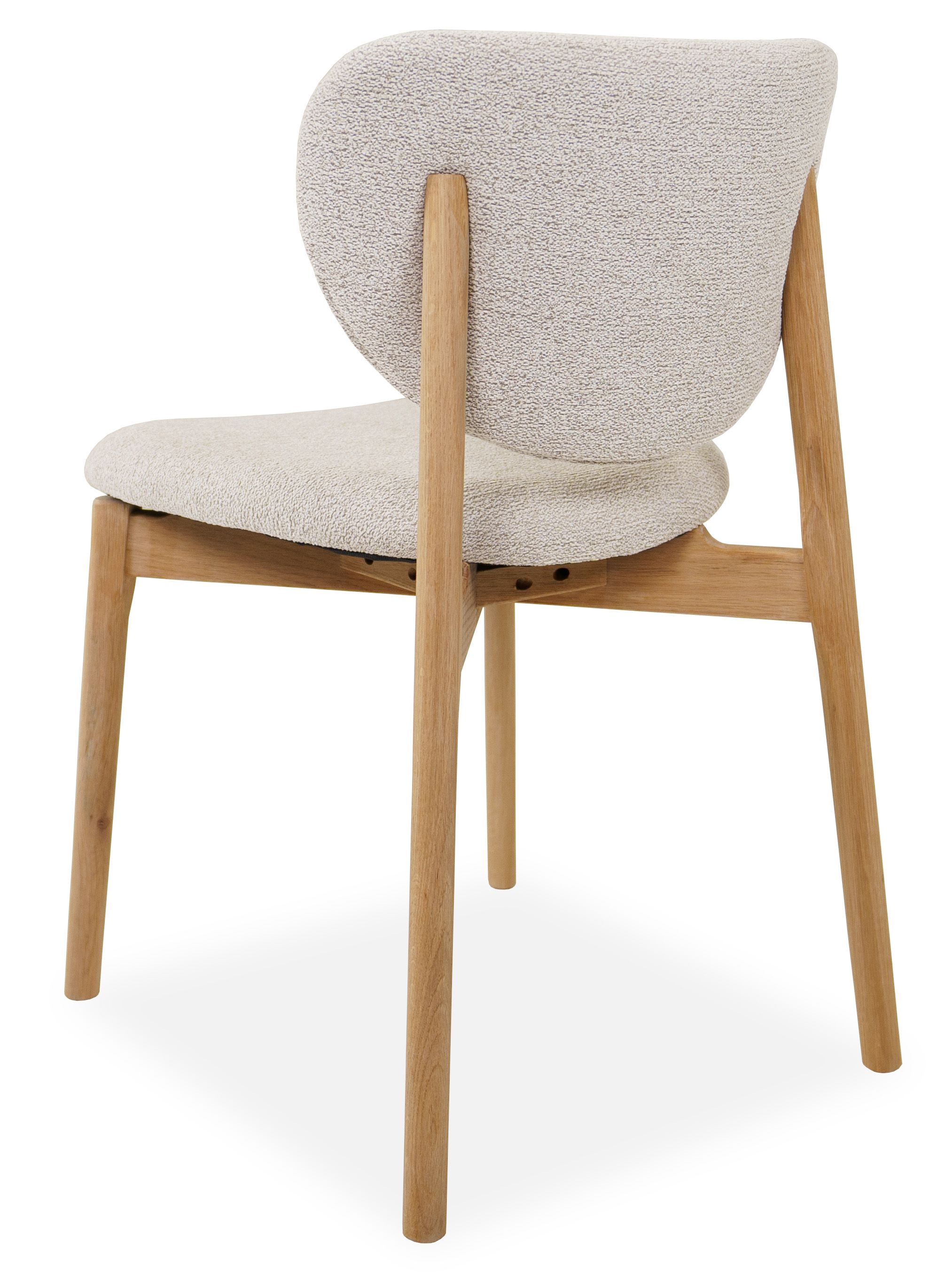 Eetkamerstoel Beige Pimonte B49 x D58.5 x H81 cm