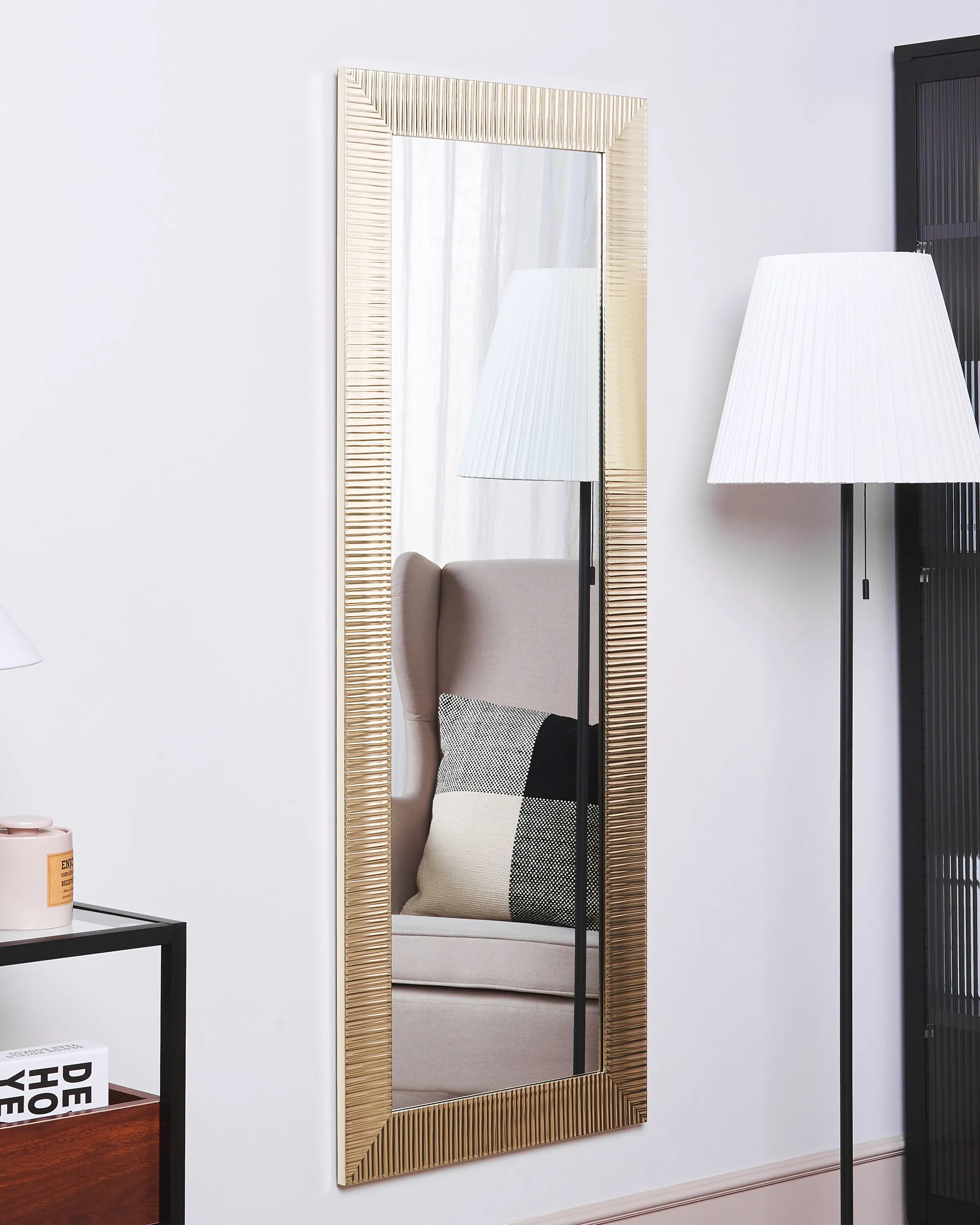 Wandspiegel ANTIBES 50 cm 130 cm Goud
