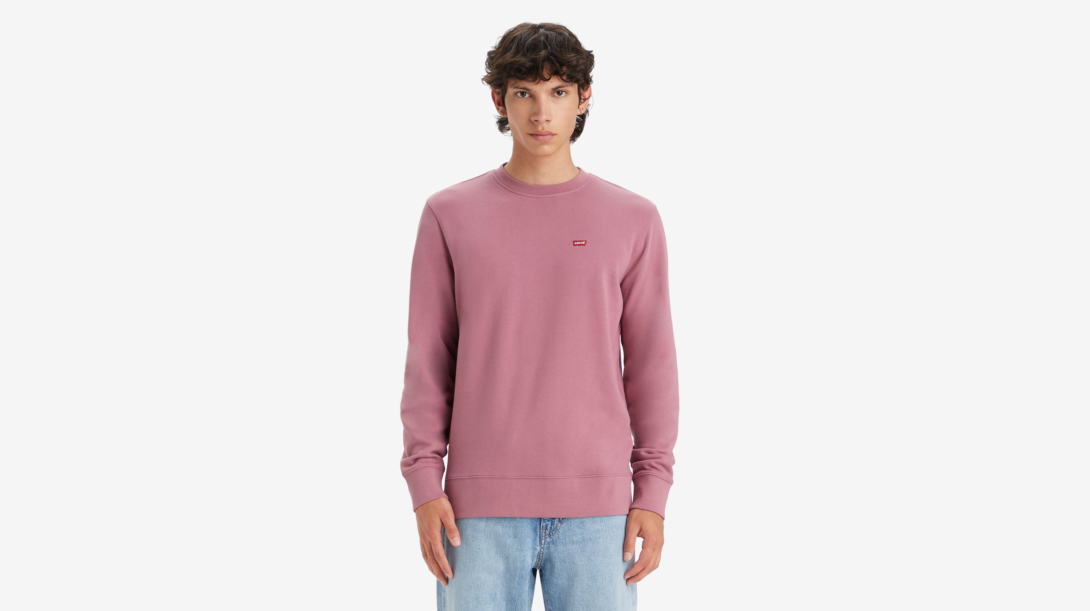 Sweat-shirt col rond Original Housemark - Dusky Orchid - Bleu