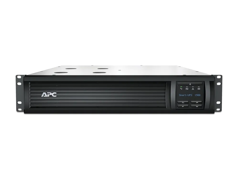 APC Smart-UPS 1500VA LCD RM - UPS (rackversion) - AC 230 V - 1000 Watt - 1500 VA - Ethernet, RS-232, USB - output-stikforbindelser: 4 - 2U - sort - med APC UPS Network Management Card - for P/N: AR4018SPX432, AR4024SP, AR4024SPX429, AR4024SPX431, AR4
