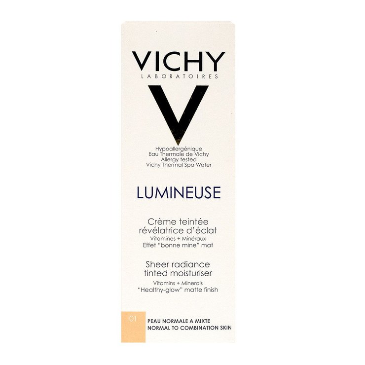 Crème teintée Lumineuse 01 clair peau normale à mixte 30ml