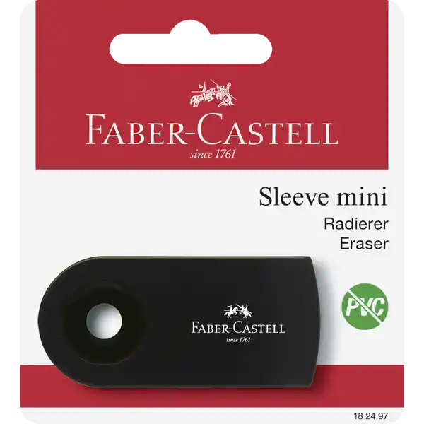 Fab.C. Radierer Sleeve Mini farb. sort.