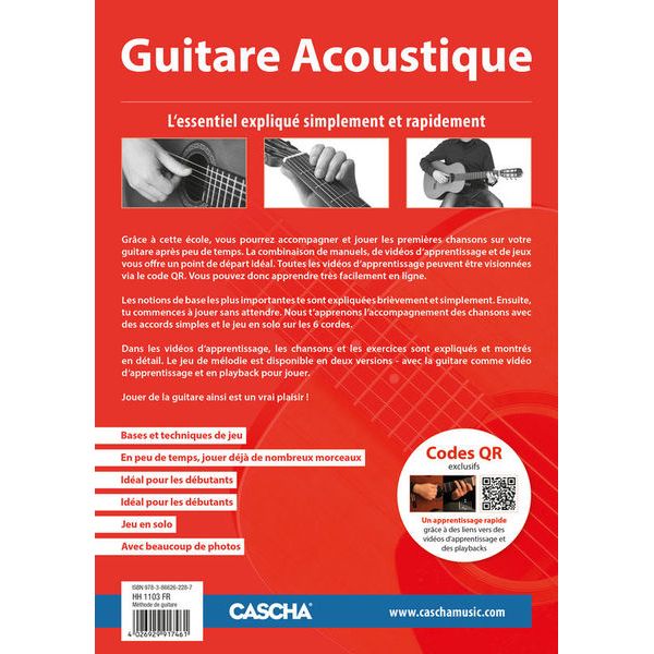 Cascha Verlag Guitare Acoustique Apprendre