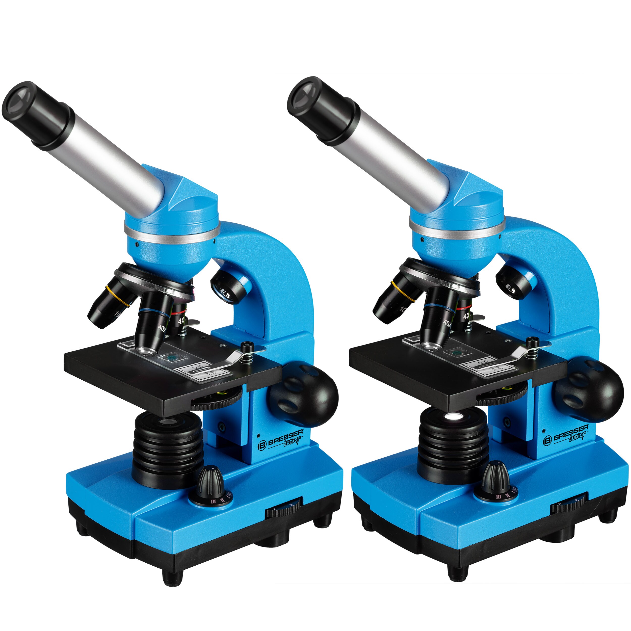 BRESSER JUNIOR Schülermikroskop BIOLUX SEL Farbe: blau