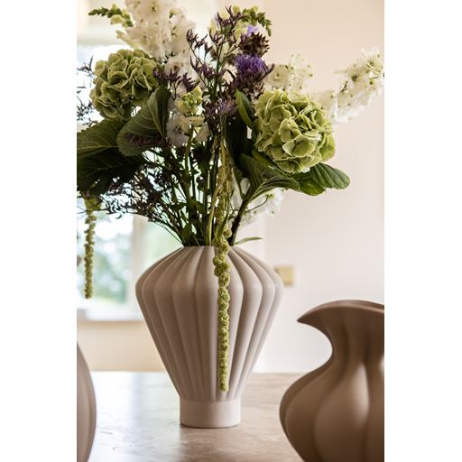 Specktrum Evely Ceramic Vase, Brown