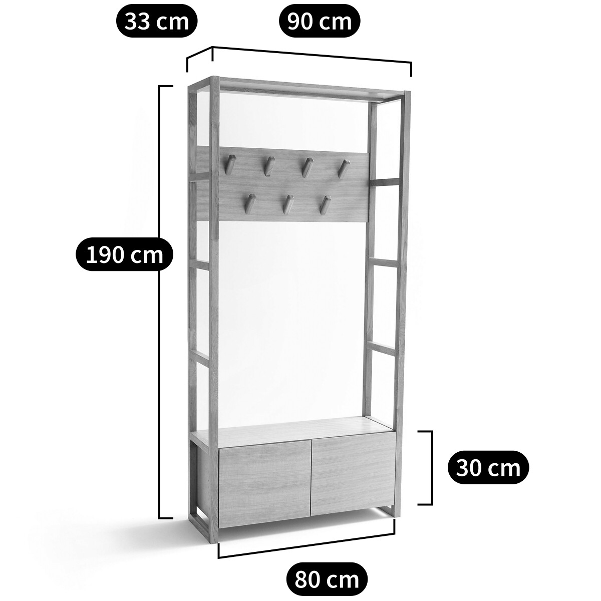 LA REDOUTE INTERIORS<br>Roupeiro Compo