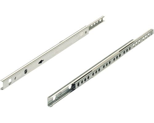 Ladegeleider, gedeeltelijk uittrekbaar, 250-410 mm, gegalvaniseerd, 9136693, 2 stuks
