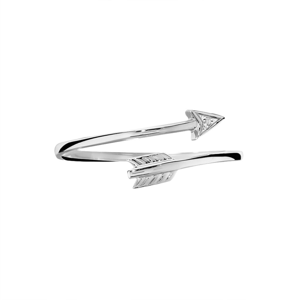 Bague Cupidon Or Blanc Diamant