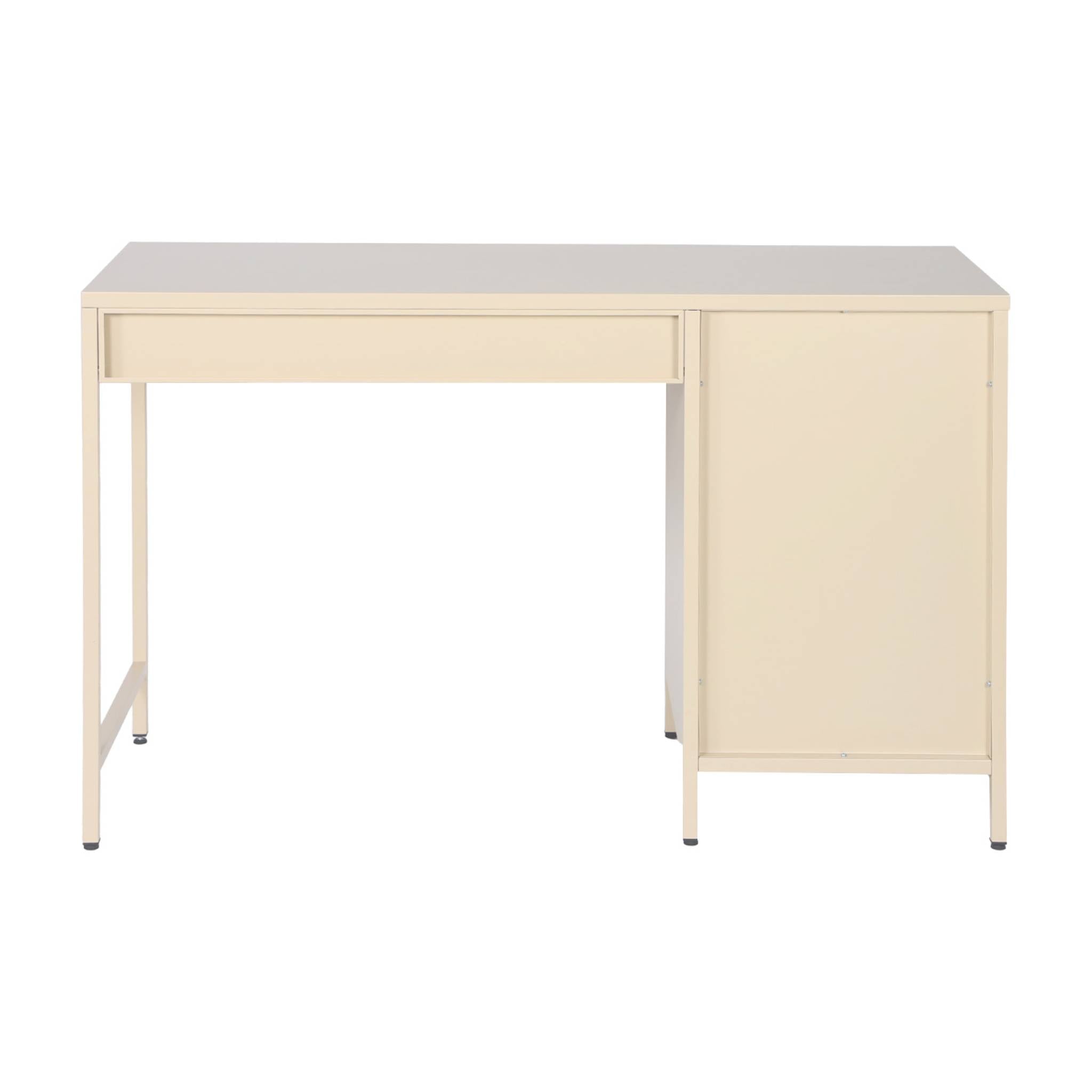 sweeek - Kinderbureau metaal 1 deur en 1 lade