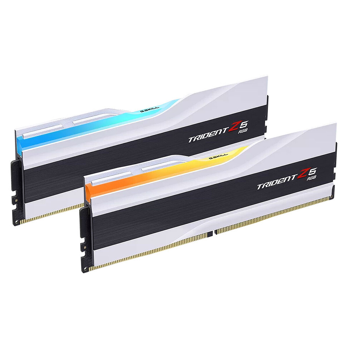 G.Skill Trident Z5 RGB 64 Go (2 x 32 Go) DDR5 6000 MHz CL30 - Blanc