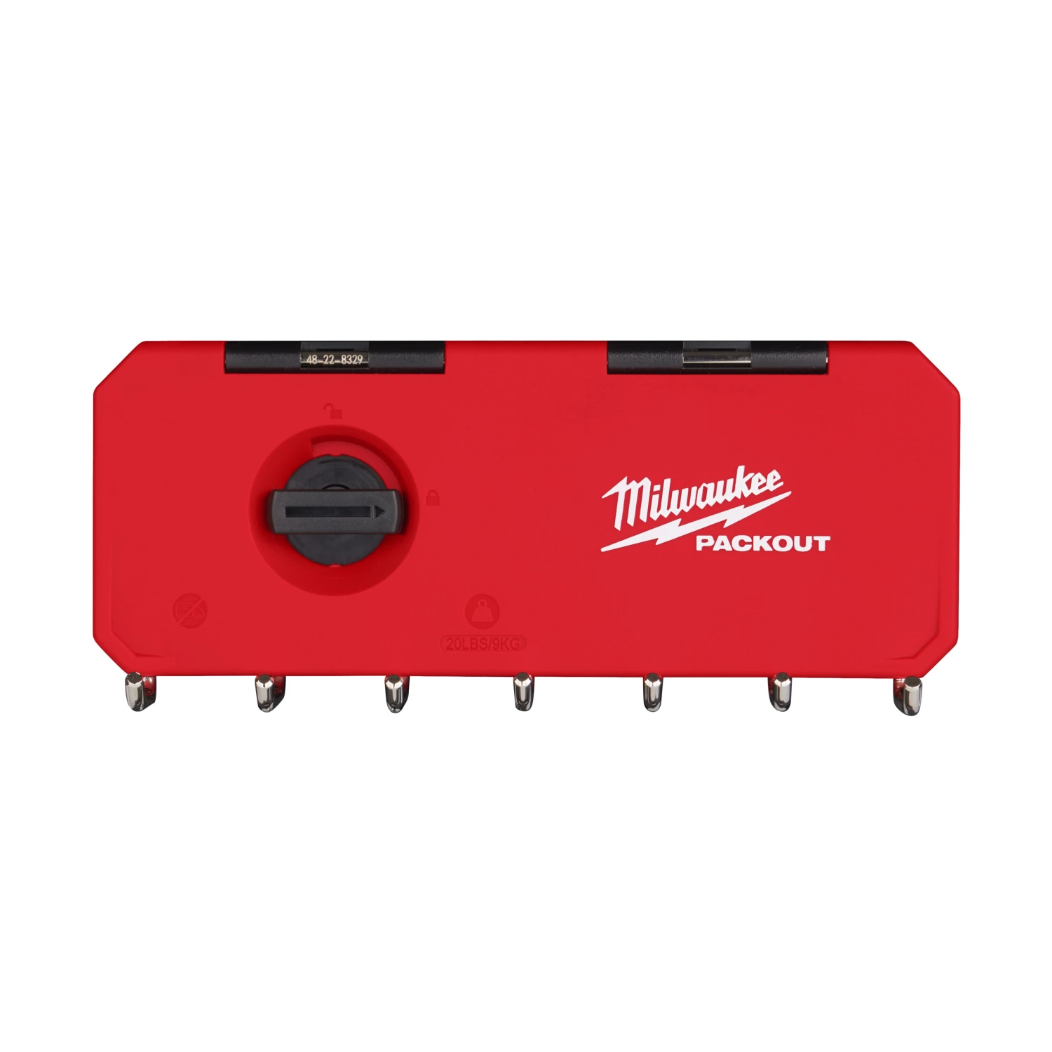 Milwaukee 4932493384 Packout smalle haken rij