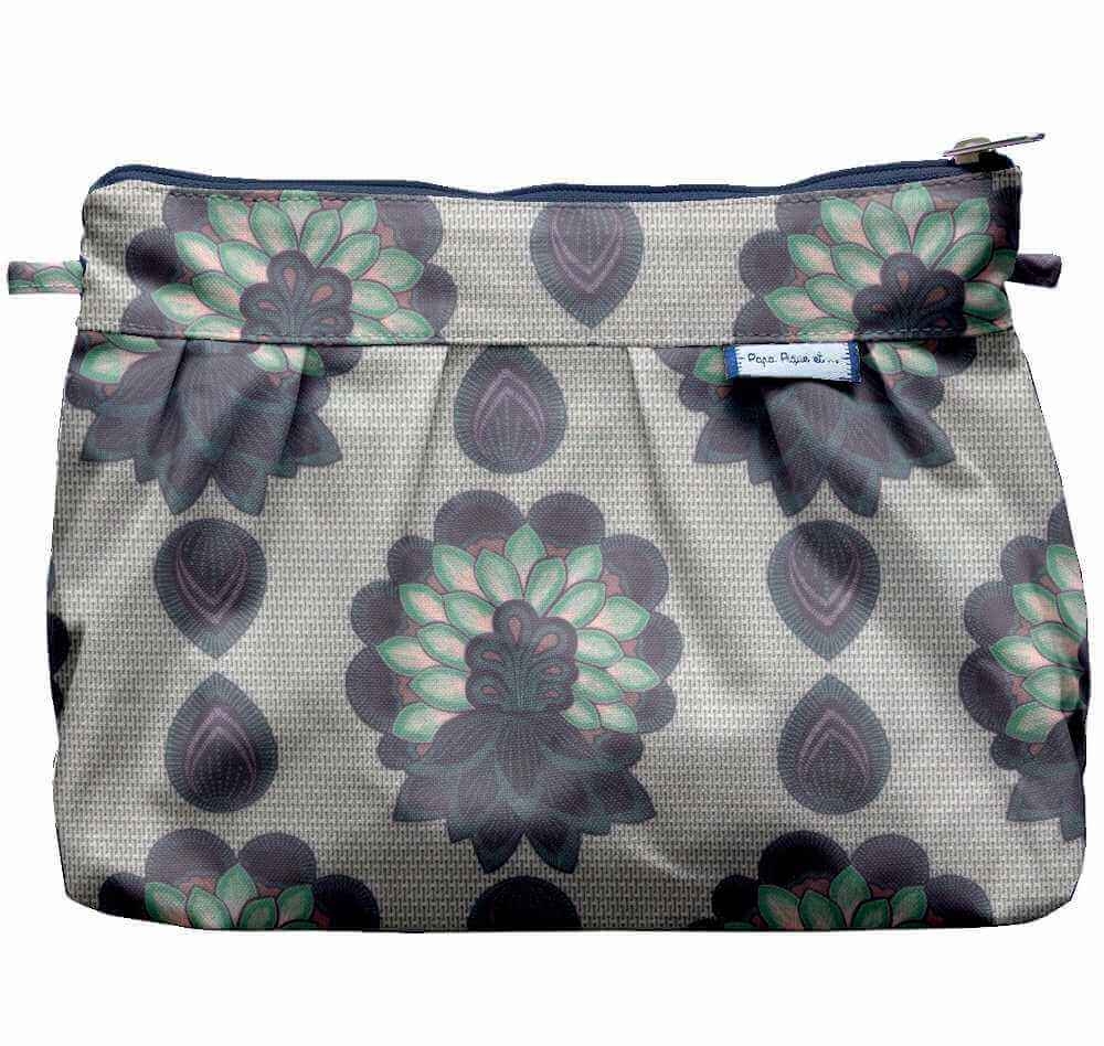 Pochette Plissée Lotus Vert
