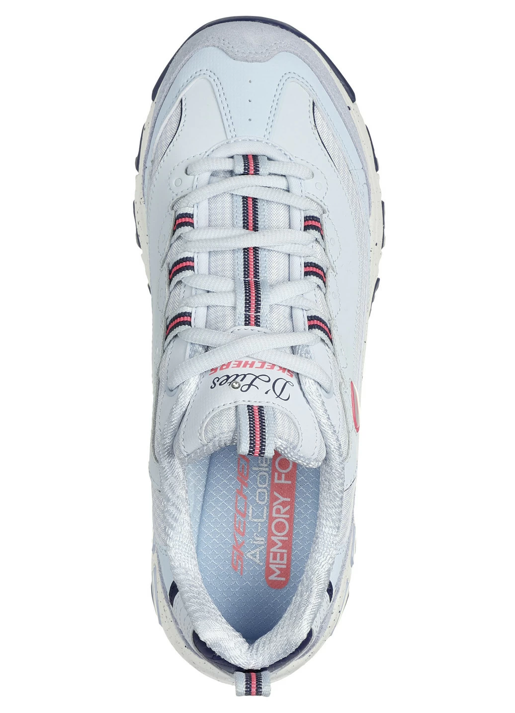 SKECHERS Schnür-Sneaker mit Veloursleder-Besätzen