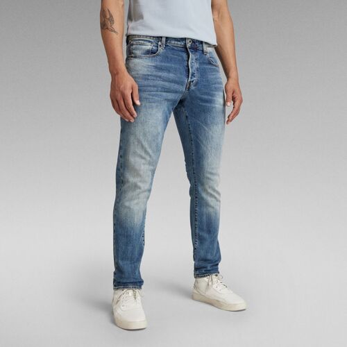 G-Star Raw - 51003 C052 - 3301 REGULAR TAPARED-A802 VINTAGE AZURE Azul