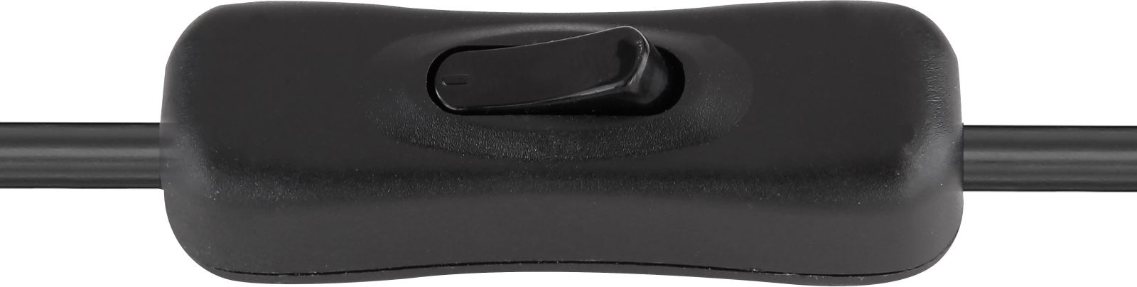 Tischleuchte - schwarz matt - rauchfarben - 21,5 cm hoch