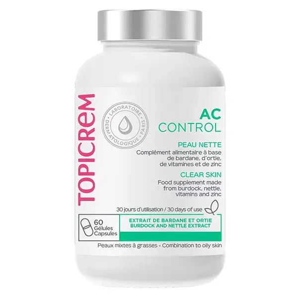 Topicrem AC Control Pele Limpa 60 cápsulas