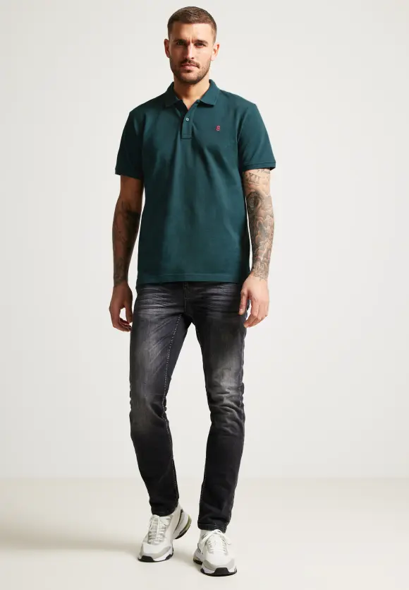 Piquée Poloshirt - oxford green