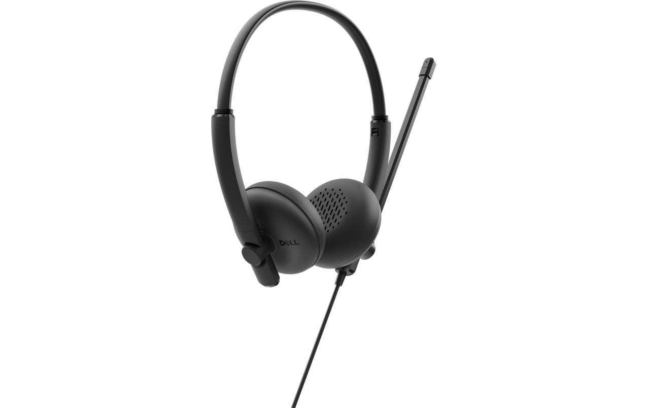 Business Headset WH125Kabelgebundenes On-Ear-Headset mit USB-A, Mikrofon, Lederimitat-Ohrpolster, Steuerung am Ohr