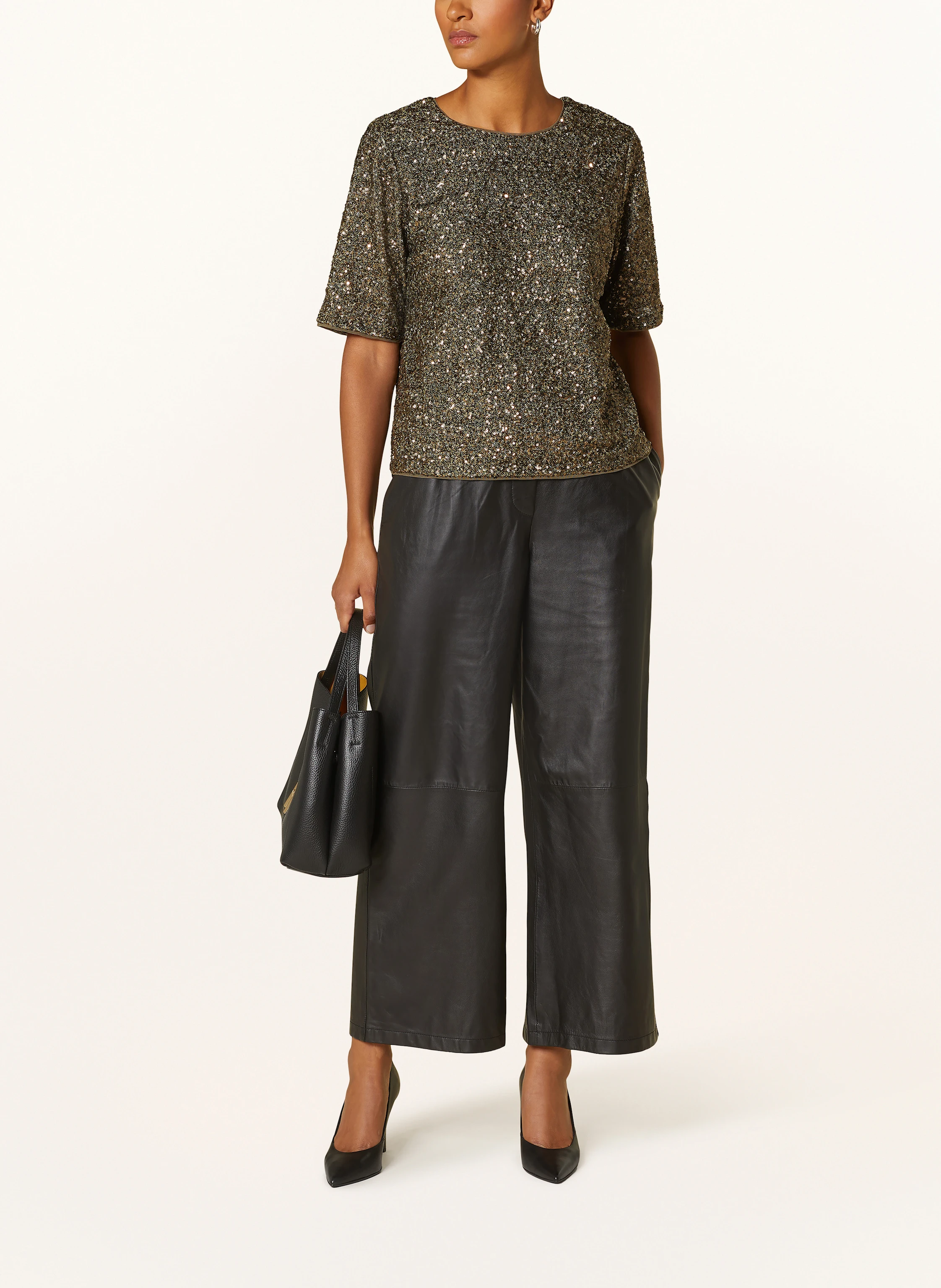 Princess GOES HOLLYWOOD Blusenshirt mit Pailletten