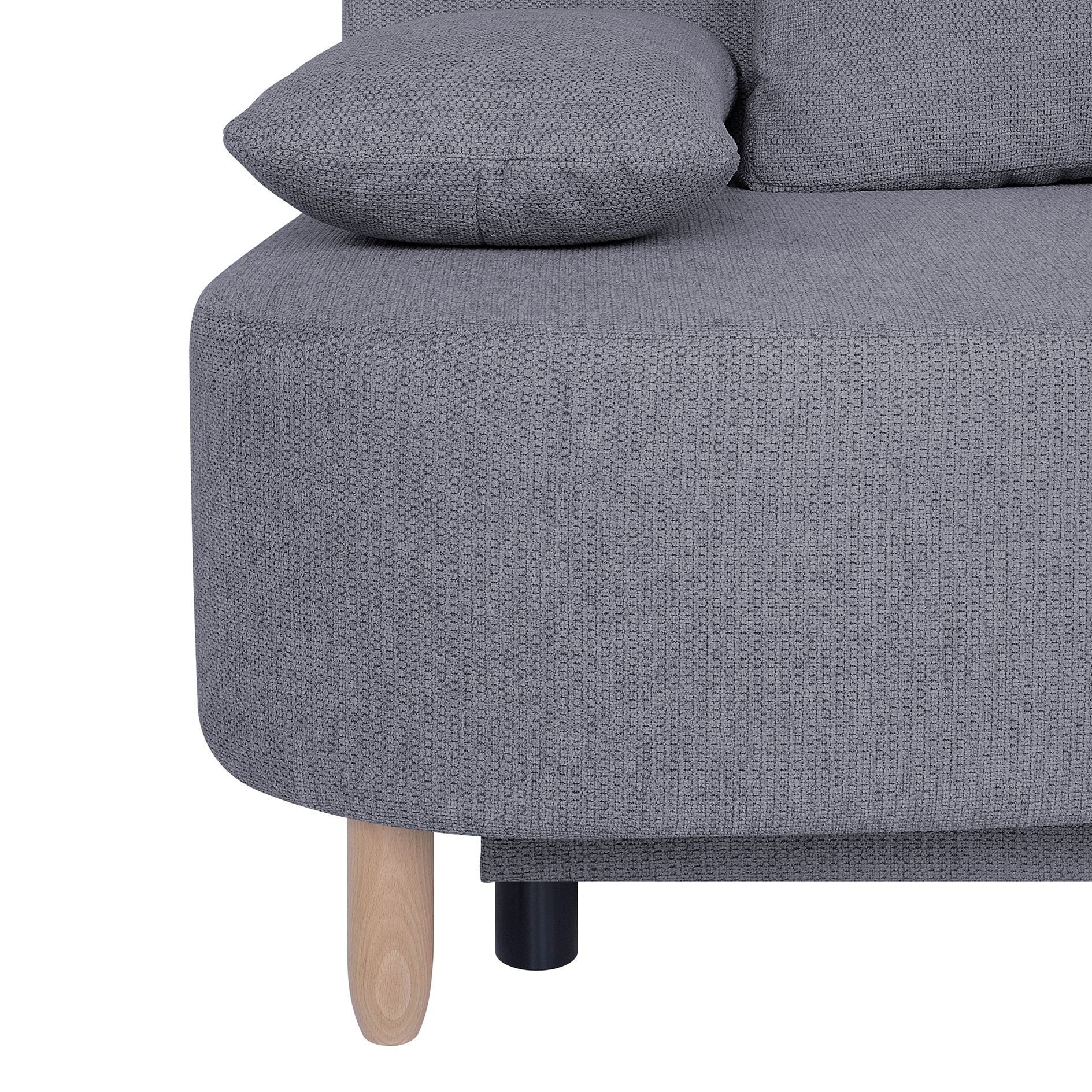 Schlafsofa - mocca - Federkern - Staukasten