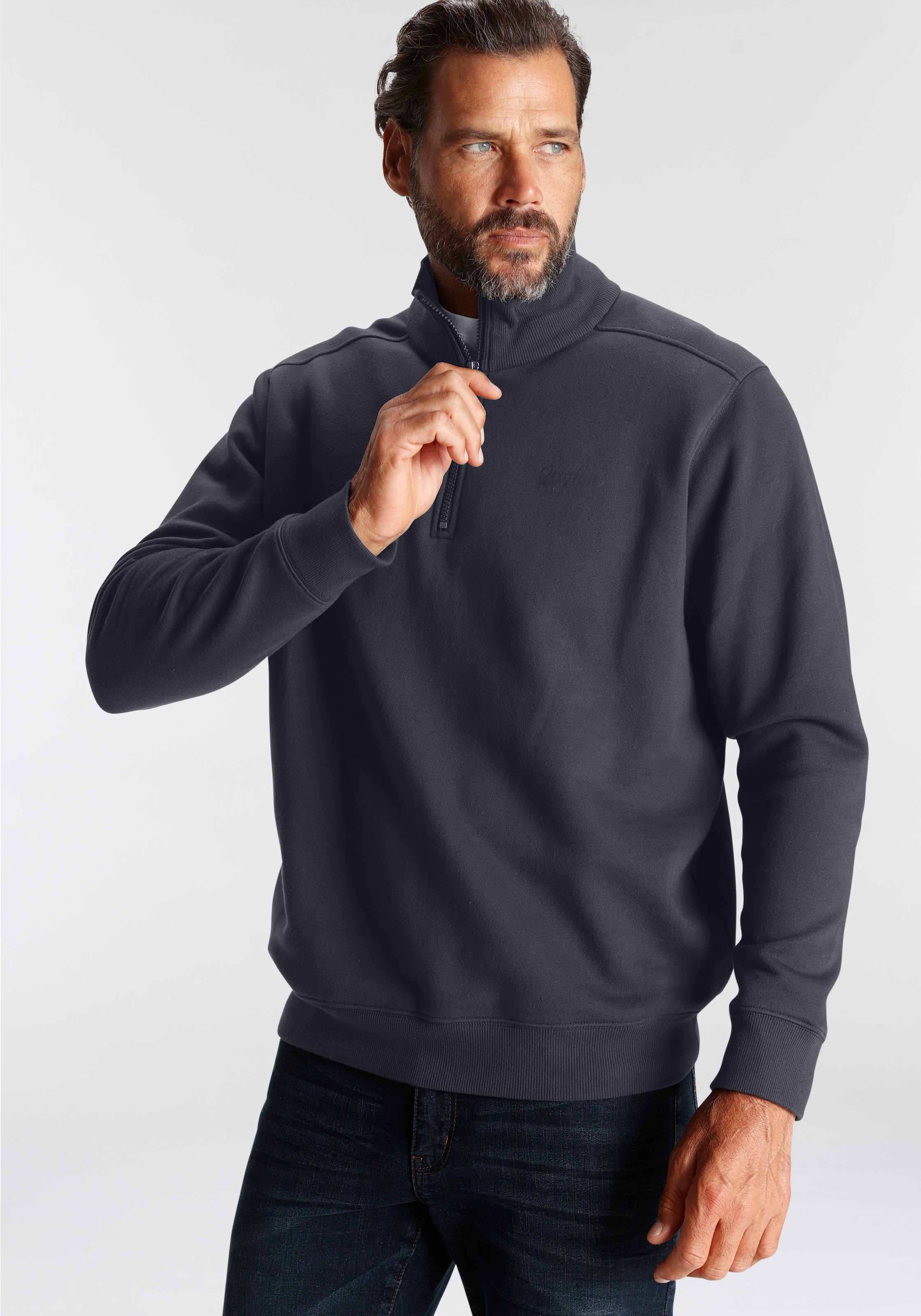 Man's World Sweatshirt , lange Ärmel,  mit sportlichem Print