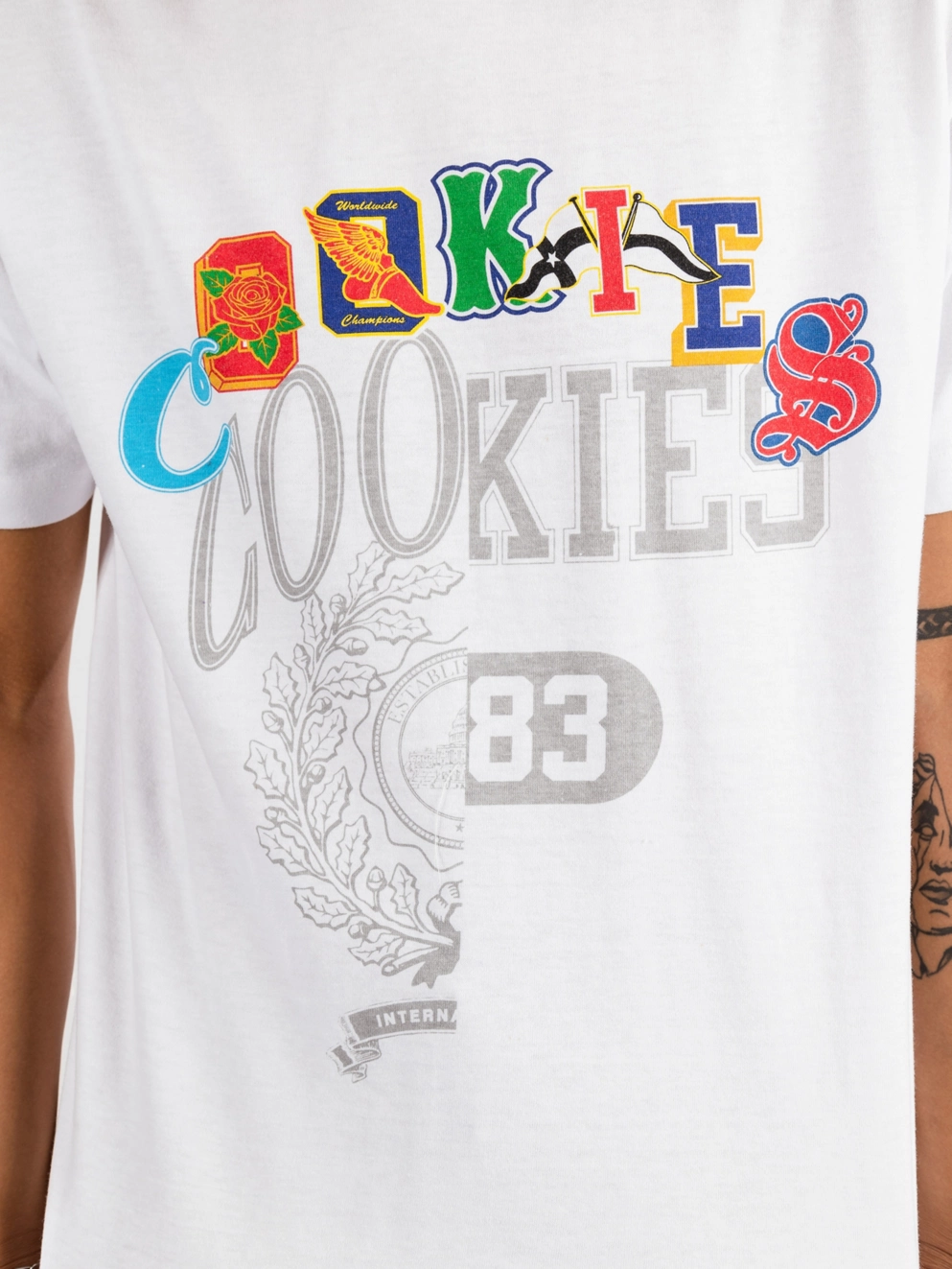 Cookies Pack 12 T-Shirt white/white