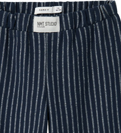 Name It Bukser - NknStrane - Navy Blazer Stripes