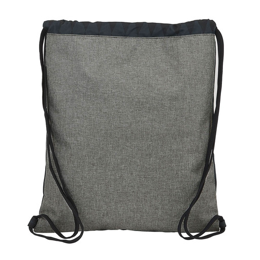 Safta Saco Plano Grande De Harry Potter Hogwarts, 350x400 Mm, Preto/cinza