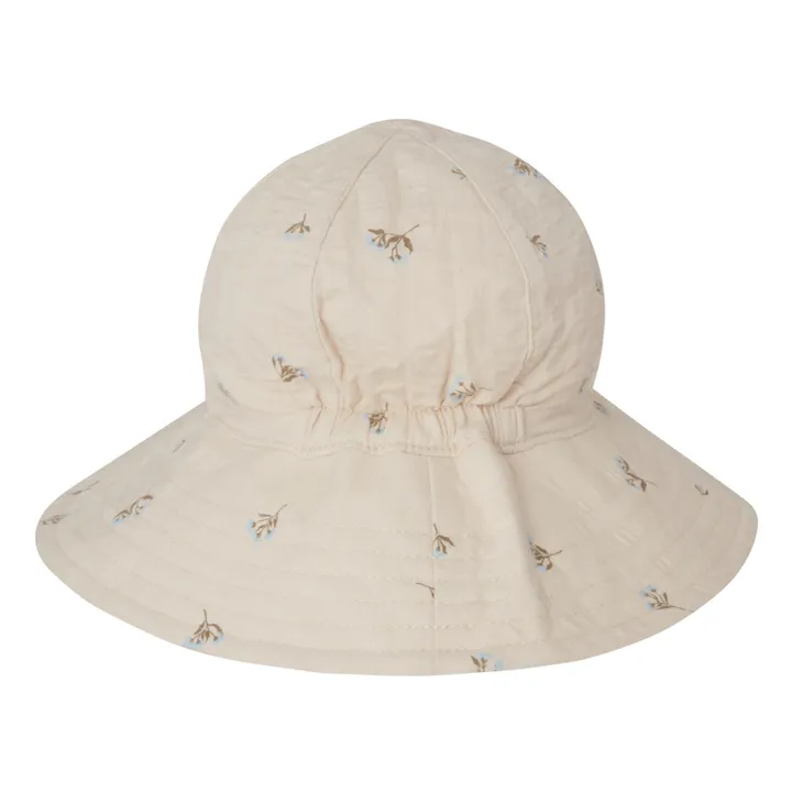 garbo&friends Chapeau Fleuri Seersucker | Ecru