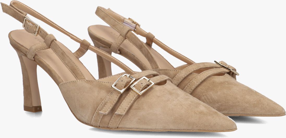 beige stefano lauran slingbacks 77212
