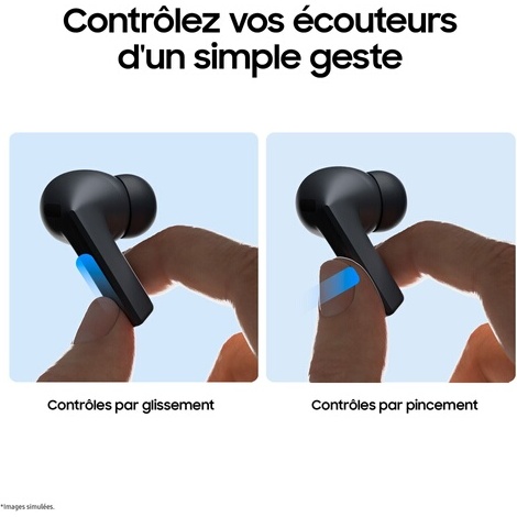 Ecouteurs Samsung Buds3 FE Noir