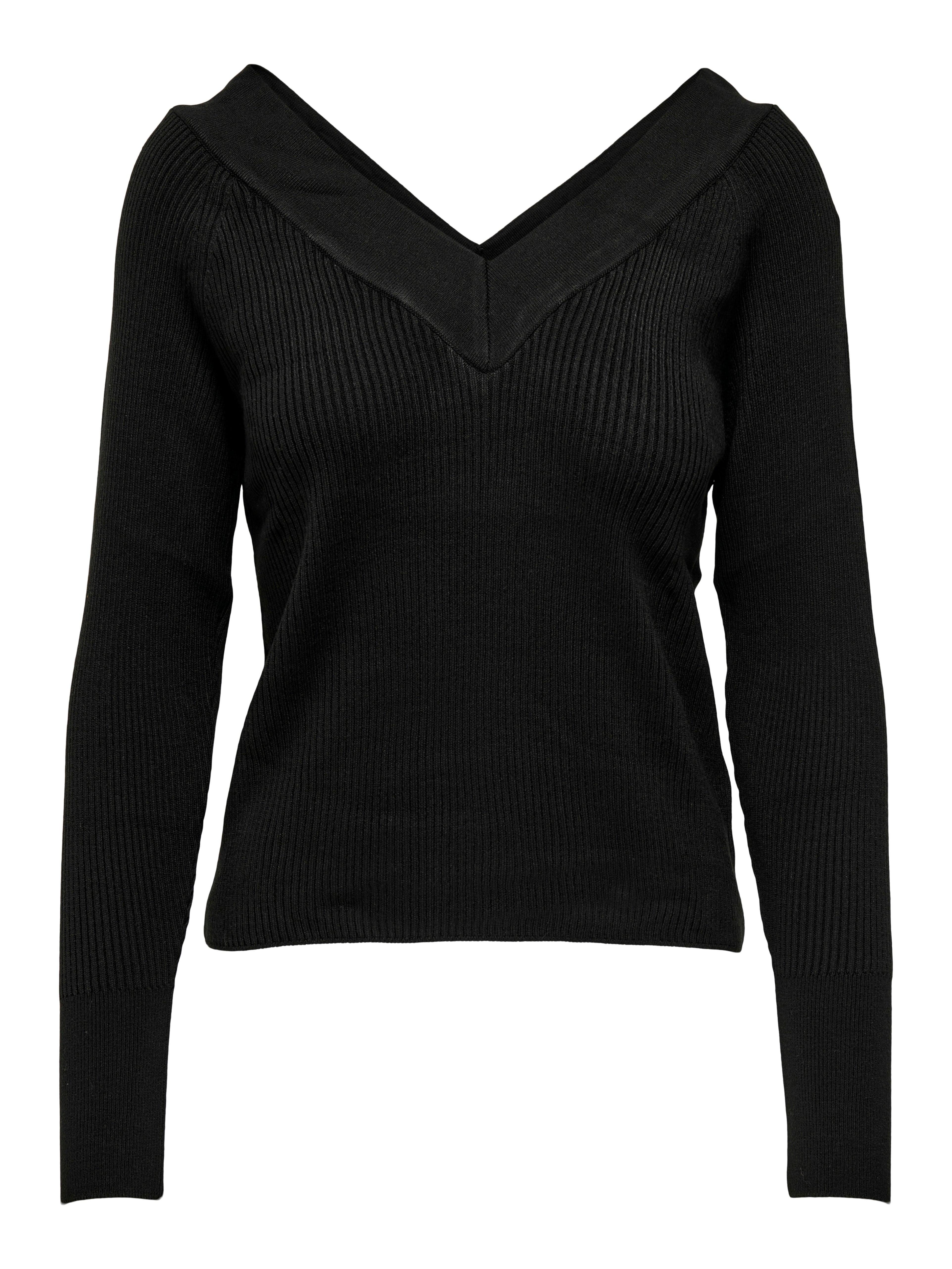 ONLNEW Strickpullover Black