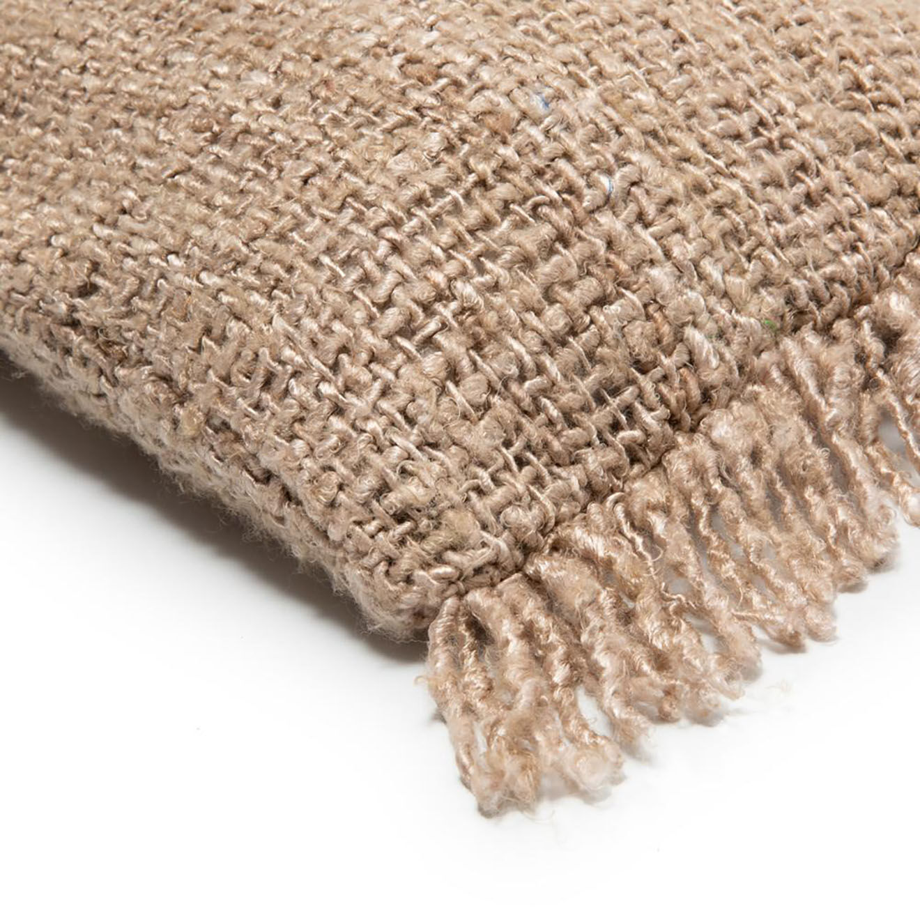 Bazar Bizar Housse de coussin Oh My Gee beige - 30x50 cm
