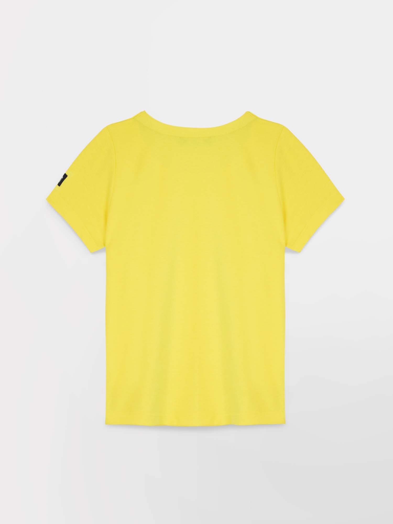 Tee Shirt Femme Pratique Sportive Jaune