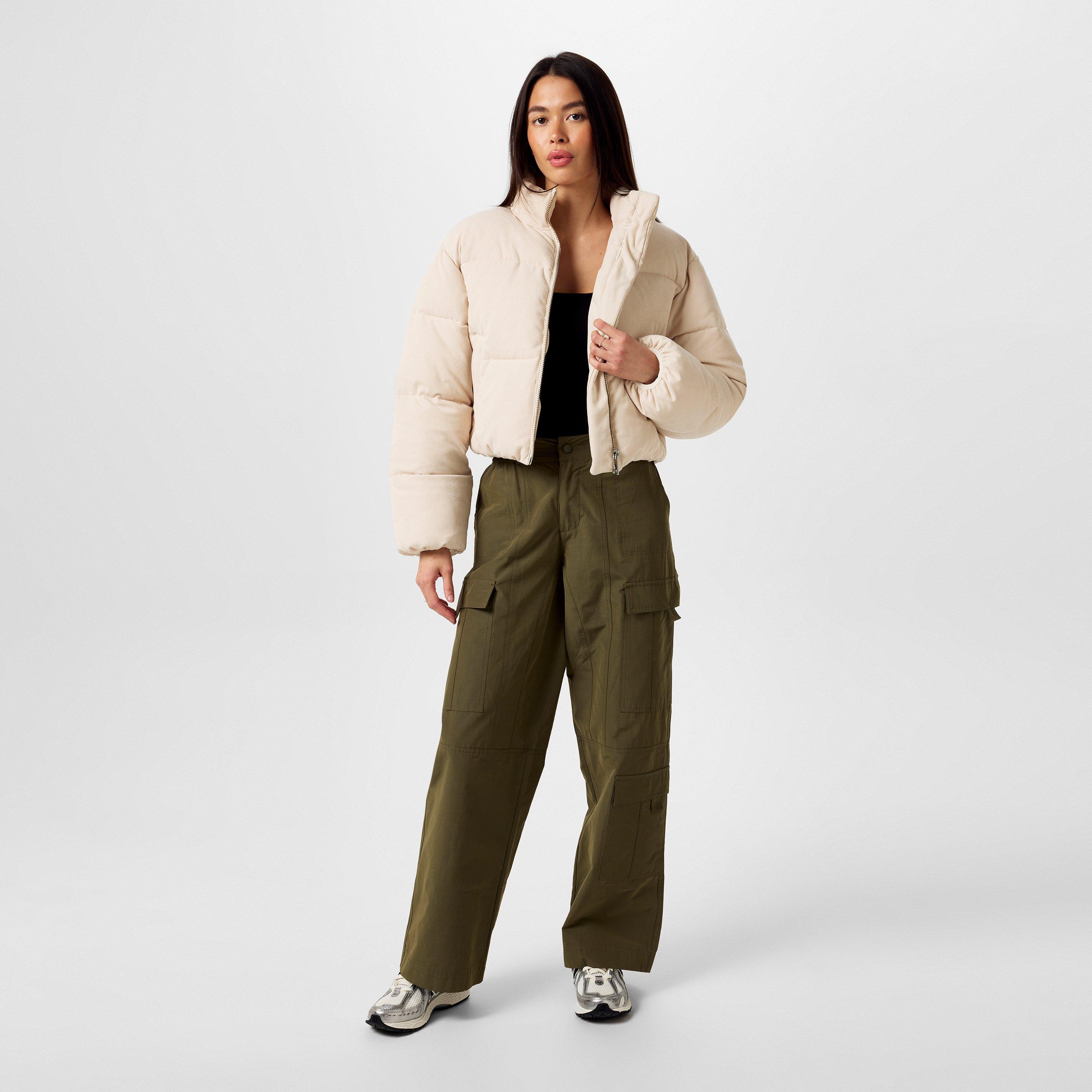 Jack Wills JW Cropped Puffer Jacket