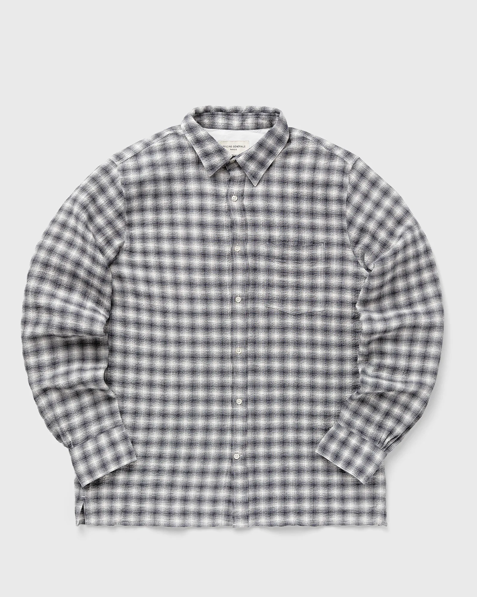 Officine Générale ALEX CHECK COTTON SEERSUCKER