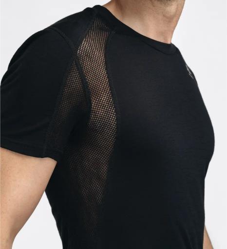Aclima LightWool 140 Sports T-Shirt Jet Black