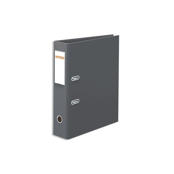 Partness Pasta de Arquivo A4 L70 Lombada Larga Cinza Pn28 - A00180.04