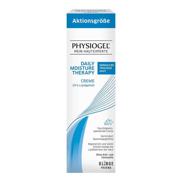 Physiogel Daily Moisture Therapy Creme für normale bis trockene Haut, 200 ml