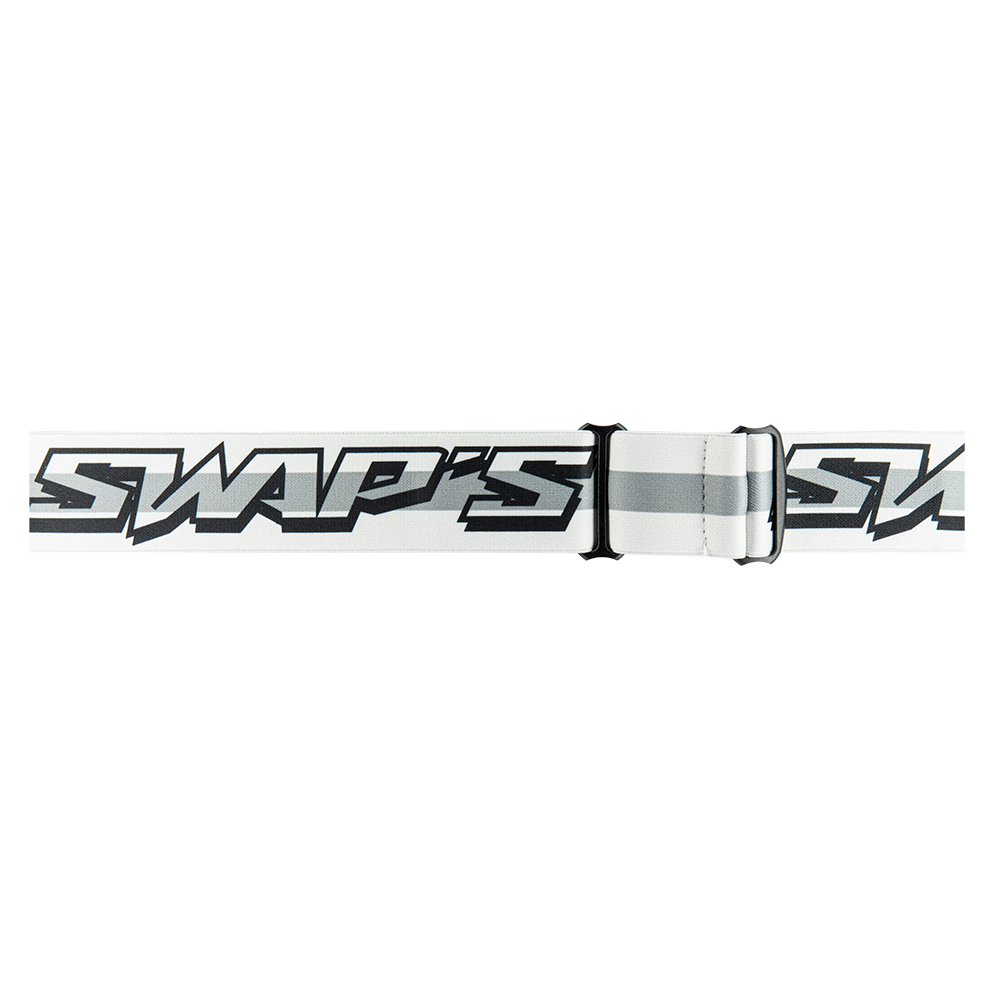Swaps - Masque Scrub V2 62 - Ecran Iridium Gris / Blanc / Argent