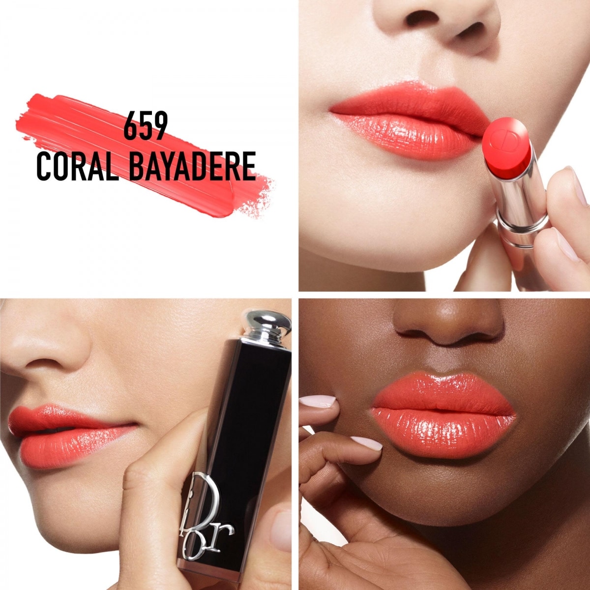 Dior Addict Dior Addict Recharge Rouge à Lèvres Brillant Couleur Intense - 90 % d'Ingrédients d'Origine Naturelle