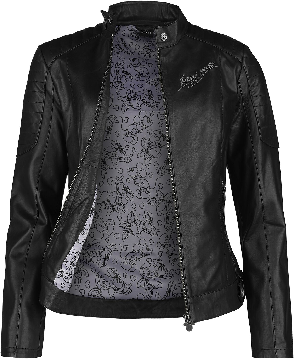 Mickey | Mickey & Minnie Mouse Veste en cuir