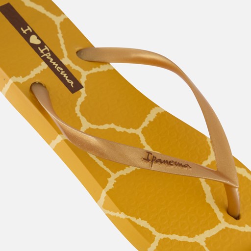 Ipanema I Love Safari Slippers geel Rubber