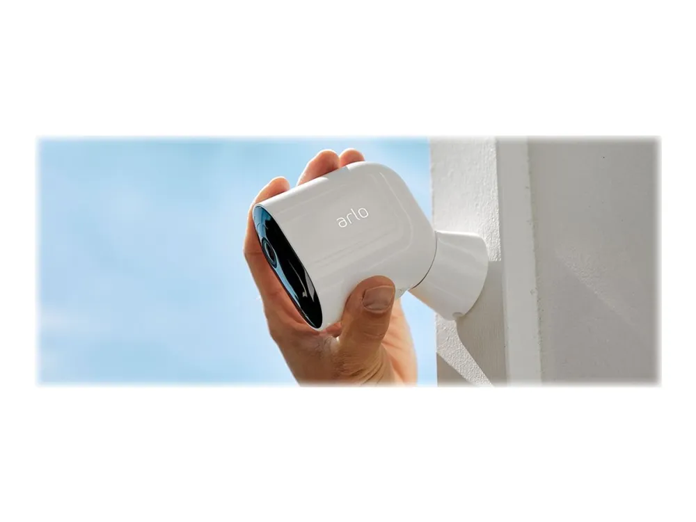 Arlo Pro 3 Wire-Free Security Camera - Add-on - netværksovervågningskamera - indendørs, udendørs - vejrbestandig - farve (Dag/nat) - 4 MP - 2560 x 1440 - audio - trådløs - WiFi - H.264, H.265 - DC 5 V