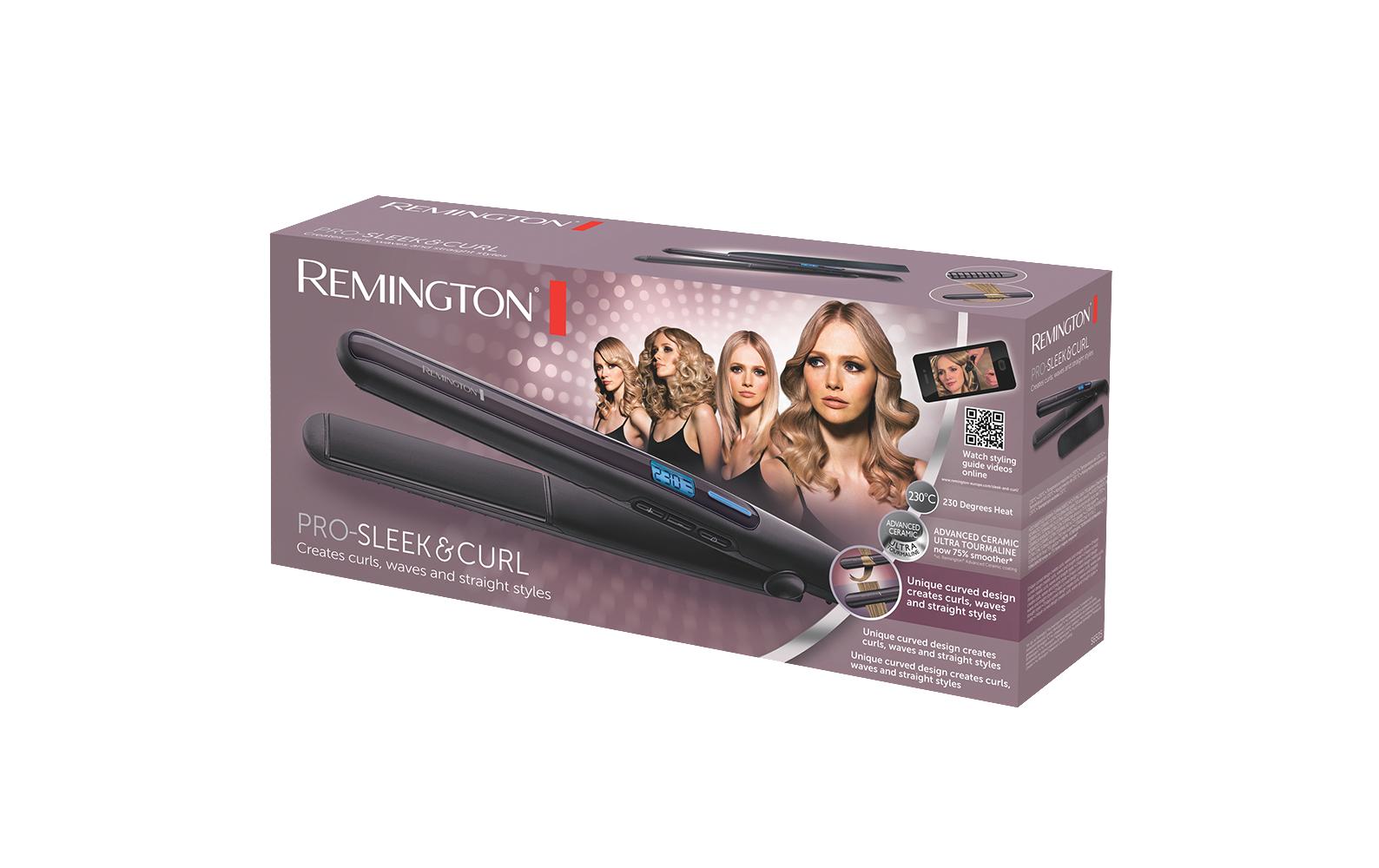 Haarglätter S6505 PRO Sleek & CurlStreckeisen zum Glätten und Locken